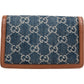 Gucci Monogram Denim GG Dionysus Super Mini Crossbody Bag