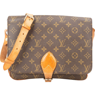 Louis Vuitton Monogram Canvas Cartouchiere GM Crossbody Bag