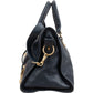 Balenciaga Navy Calfskin Leather Giant City Handbag