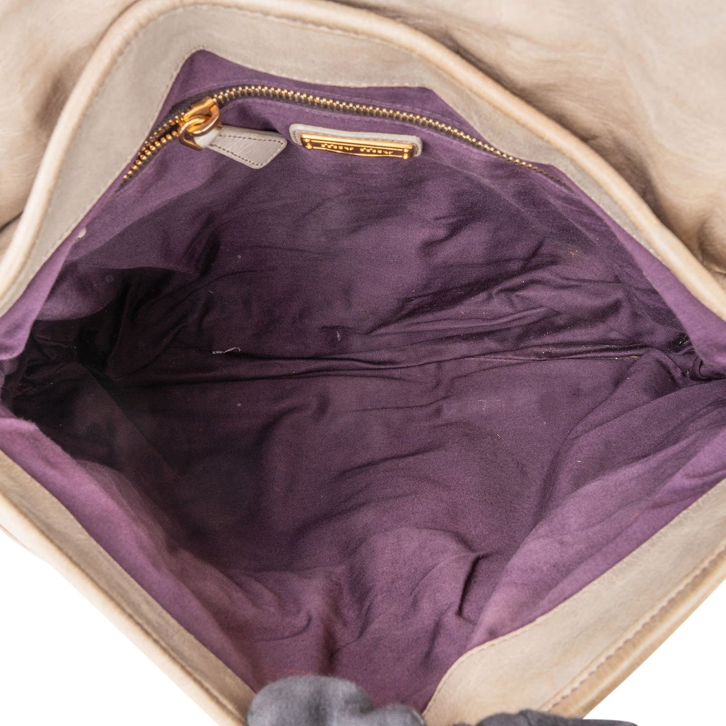 Miu Miu Vitello Lux City Handbag