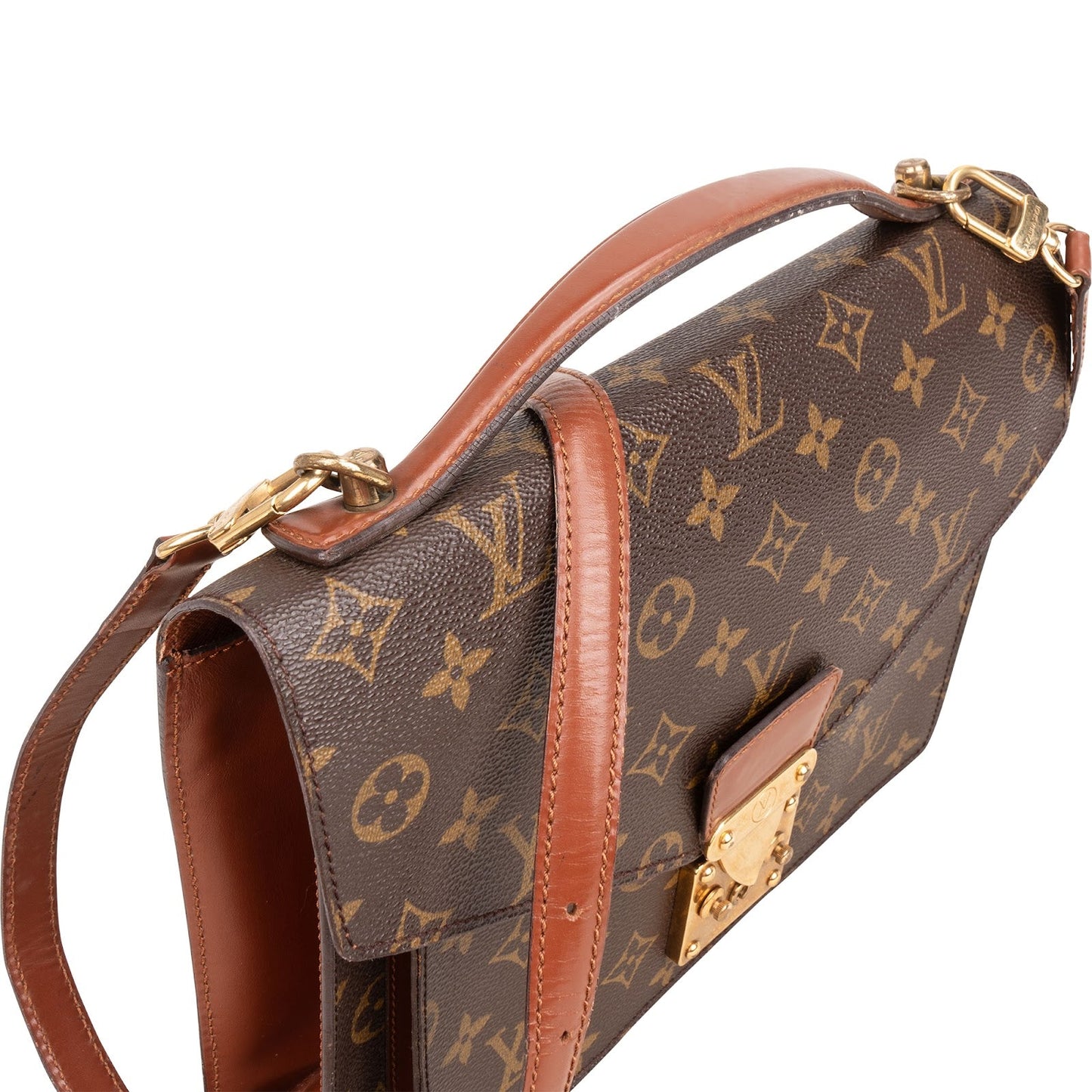 Louis Vuitton Monogram Canvas Monceau Handbag
