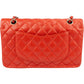 Chanel Quilted Lambskin Medium Double Flap Shoulder Bag