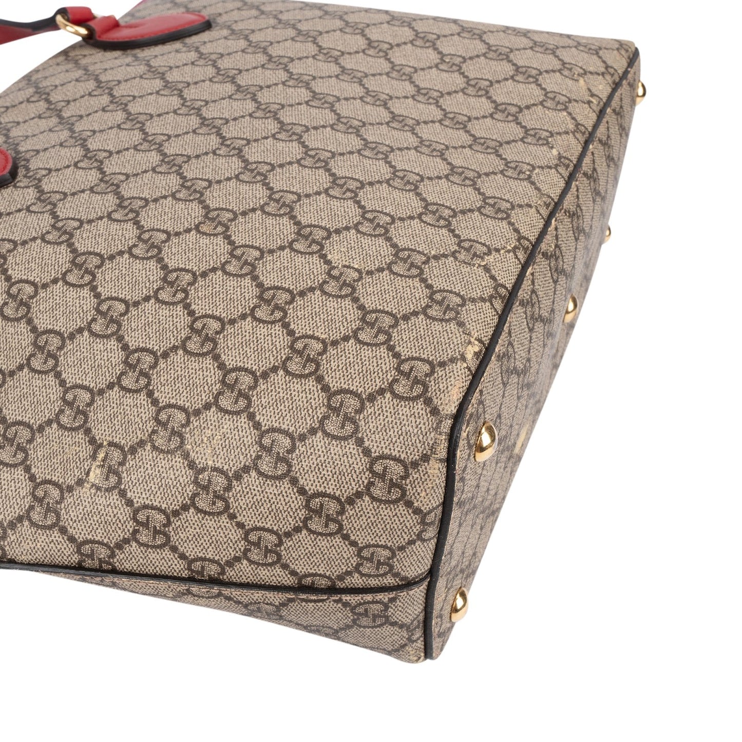 Gucci Monogram GG Supreme Linea A Shopper Handbag