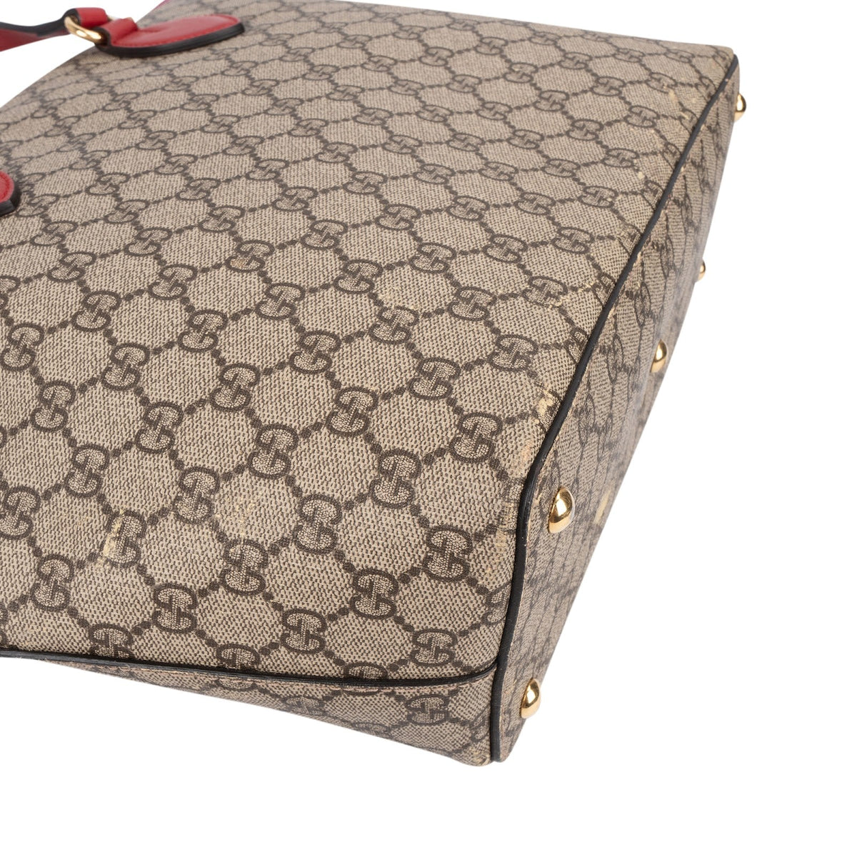 Gucci Monogram GG Supreme Linea A Shopper Handbag