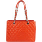 Chanel Quilted Caviar Leather Grand Shopping Tote CC Shoulder Bag