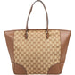 Gucci Monogram GG Canvas Bree Tote Shoulder Bag