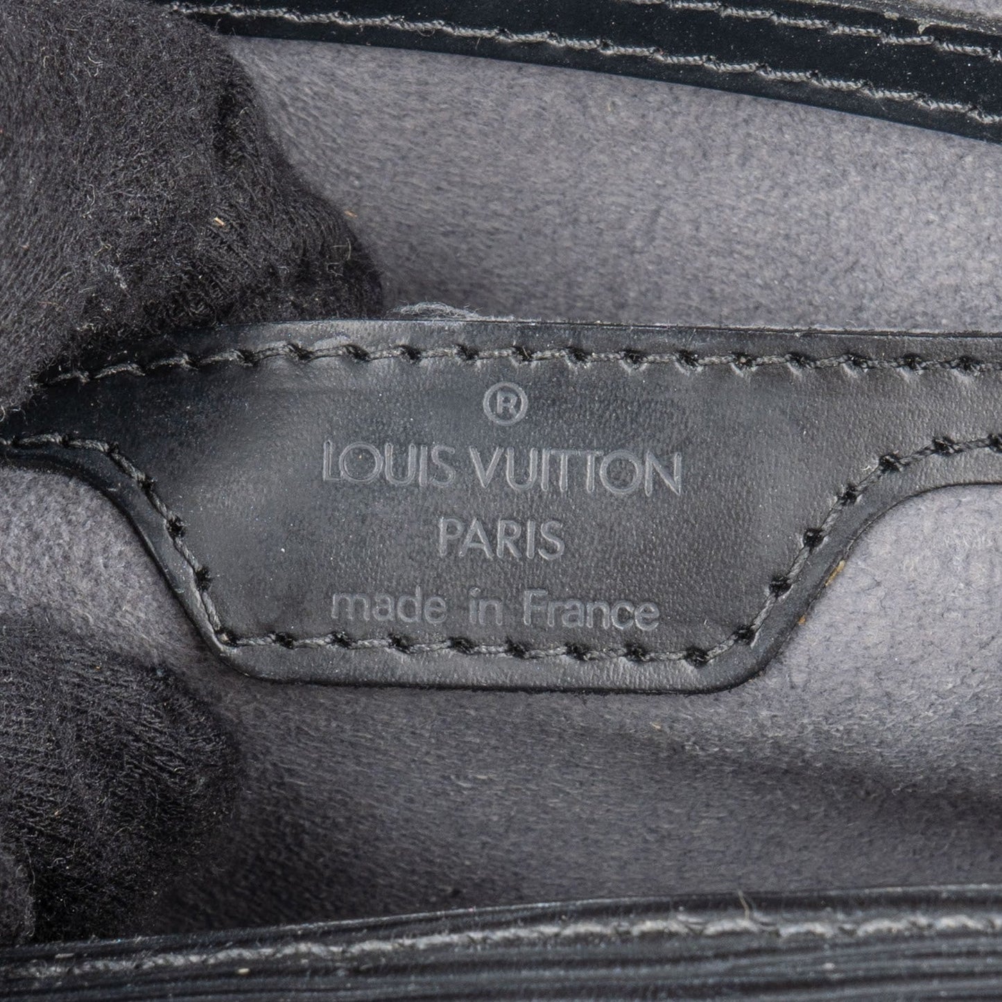 Louis Vuitton Noir Epi Leather Soufflot Set Handbag