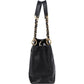Chanel Quilted Caviar Leather CC Grand Shopping Tote Shoulder Bag