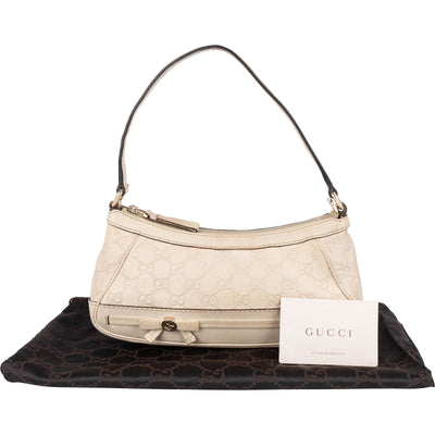 Gucci Guccissima Leather Princy Pochette Shoulder Bag