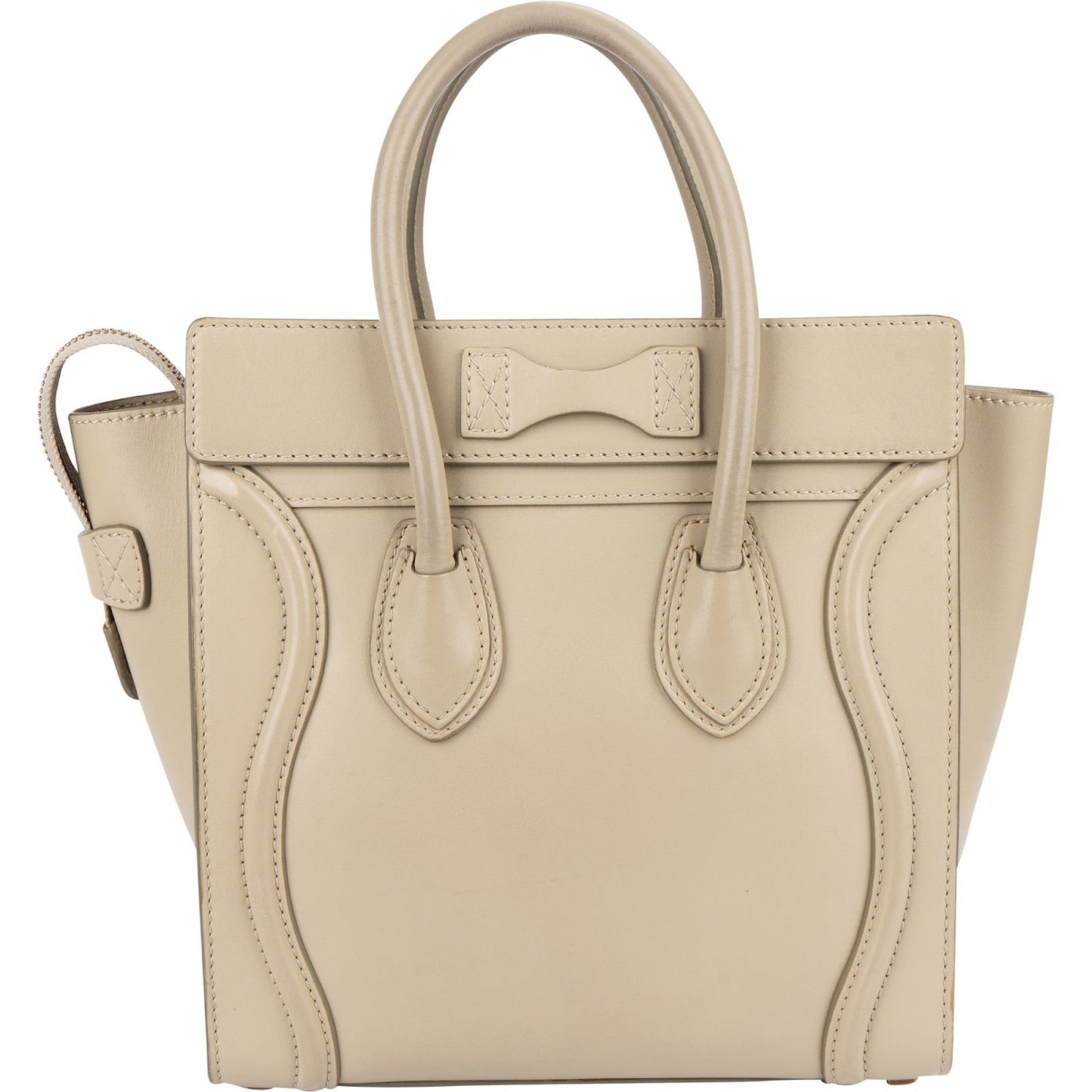 Céline Smooth Leather Luggage Handbag