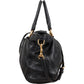 Miu Miu Vitelo Daino Turnlock Coffer Satchel Handbag