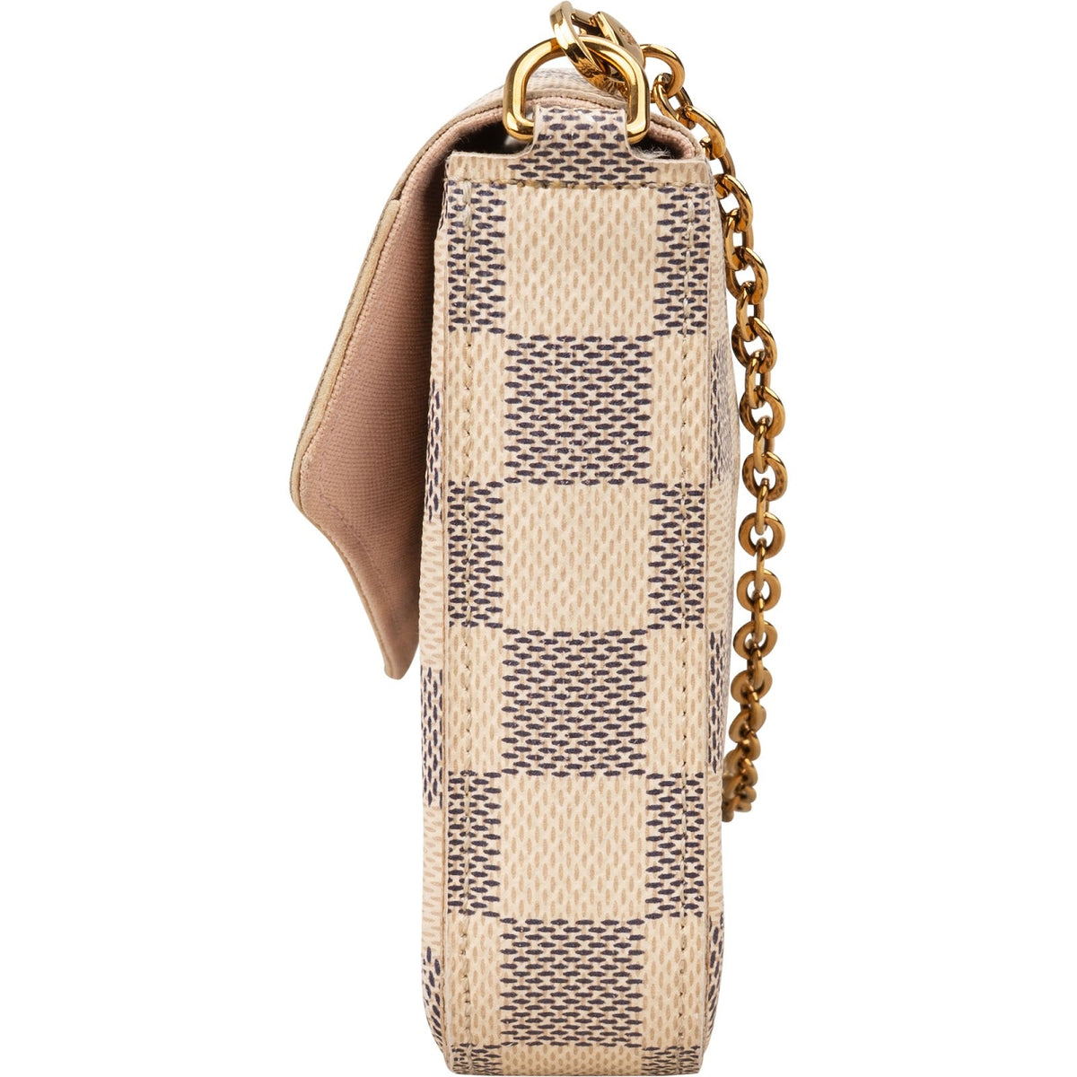 Louis Vuitton Pochette Félicie aus Damier Azur Canvas – Ansicht 5