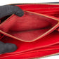Prada Vitello Grained Leather Large Zip Around Wallet 1ML506
