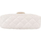 Chanel Quilted Shiny Leather Wavy CC Crossbody Bag