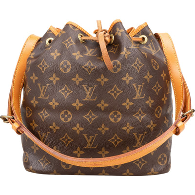 Louis Vuitton Monogram Canvas Sac Noé Petit Shoulder Bag