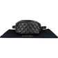 Chanel Uniform Belt Bag aus schwarzem gestepptem Lammleder – Ansicht 2