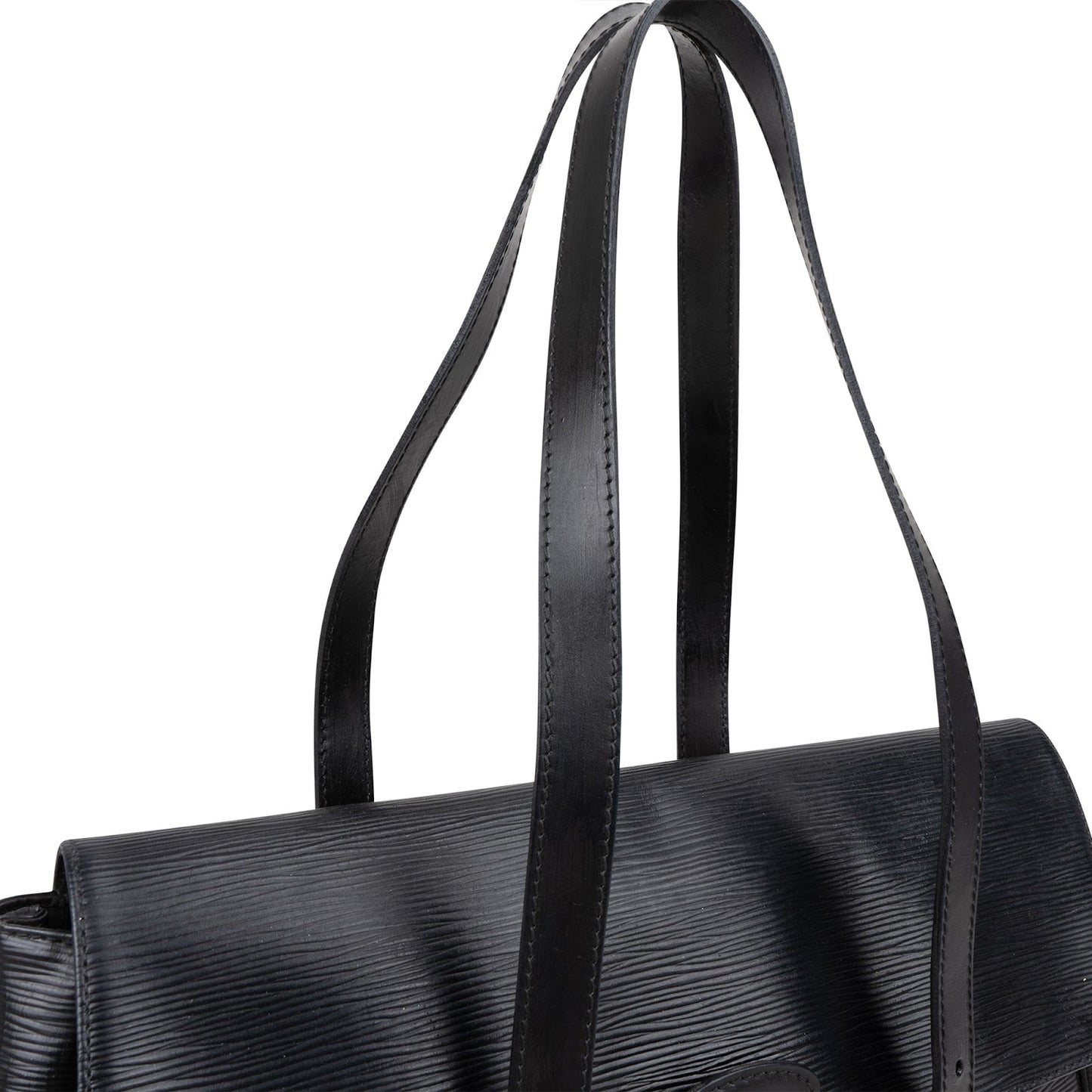 Louis Vuitton Noir Epi Leather Segur Shoulder Bag