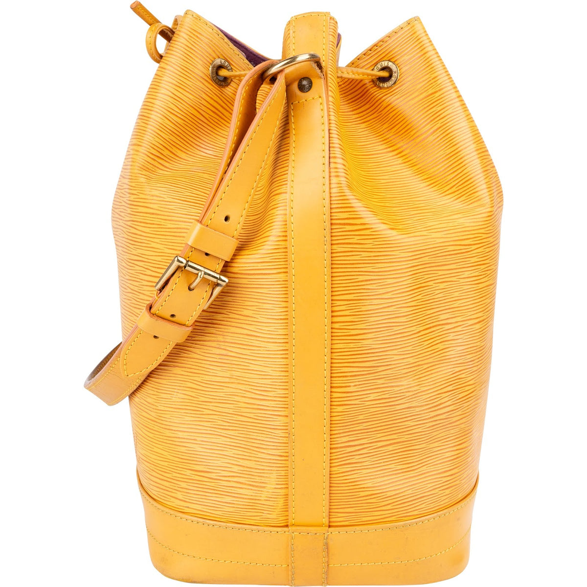 Louis Vuitton Yellow Epi Leather Sac Noé Grande Shoulder Bag