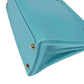 Hermès Taurillon Clemence Leather Gold Kelly 32 Handbag Blue Saint-Cyr