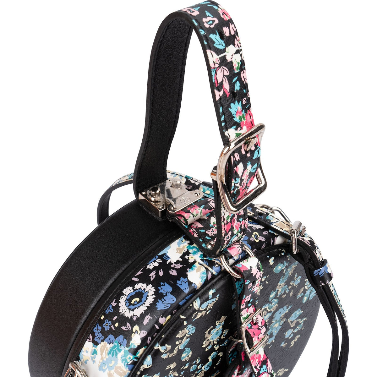 Louis Vuitton Floral Leather Print Petite Boite Chapeau Crossbody Bag