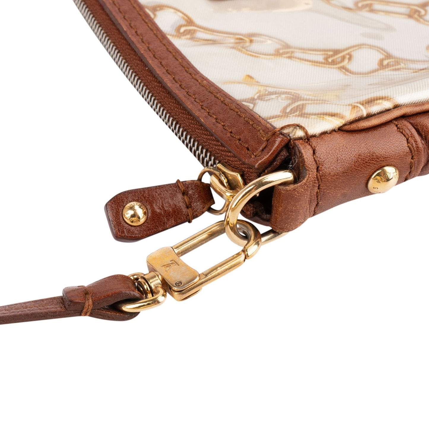Louis Vuitton Limited Signature Charms Pochette Accessoires Handbag