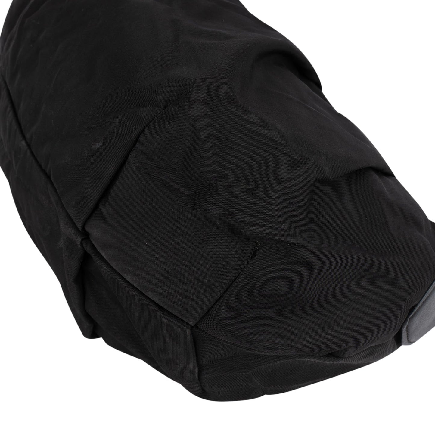Prada Tessuto Gaufre Ring Triangle Hobo Shoulder Bag