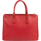Prada Galleria Tote aus rotem Saffiano-Leder – Ansicht 5