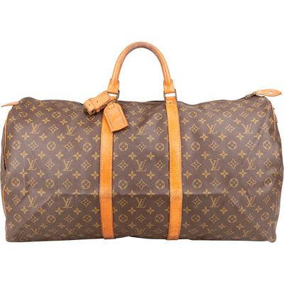 Louis Vuitton Monogram Canvas Keepall 60 Travel Bag