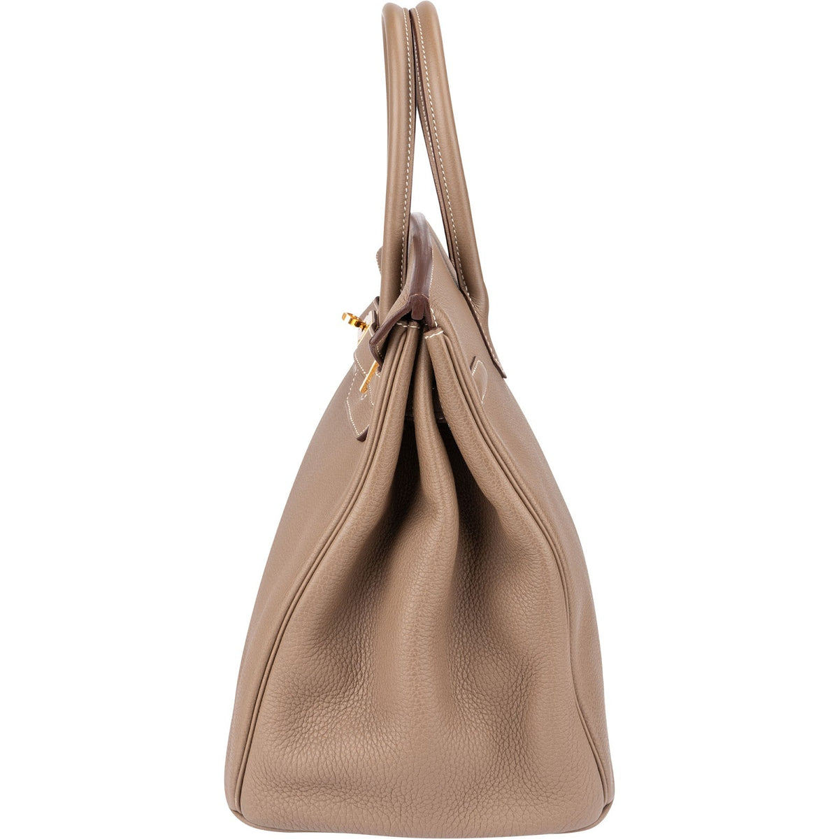 Hermès Taupe Togo Leather Birkin 35 Handbag (2023)
