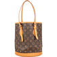 Louis Vuitton Monogram Canvas Bucket PM Shoulder Bag