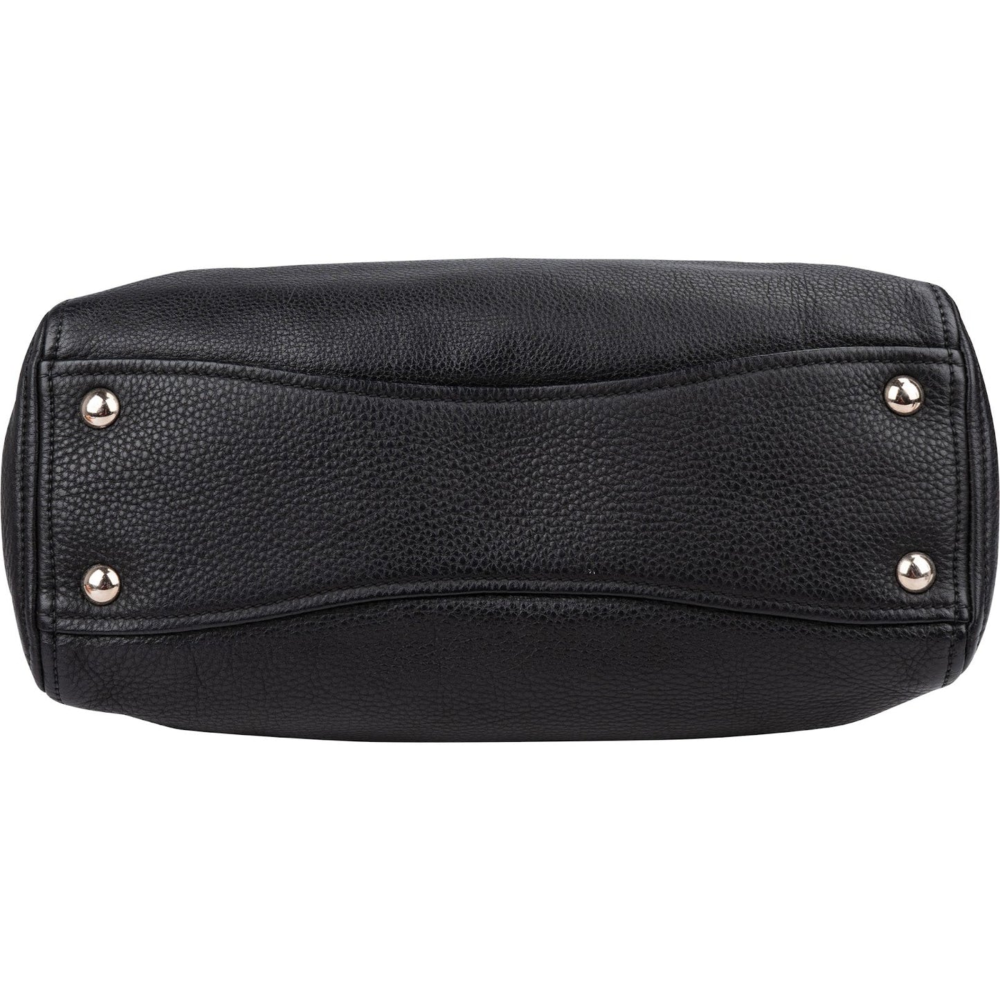 Miu Miu Grained Leather Vitello Daino Tote Shoulder Bag