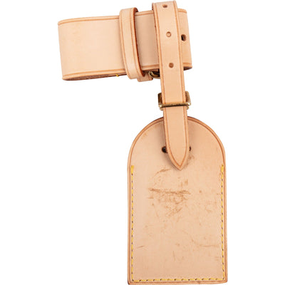 Louis Vuitton Vachetta Leather Luggage Tag Set