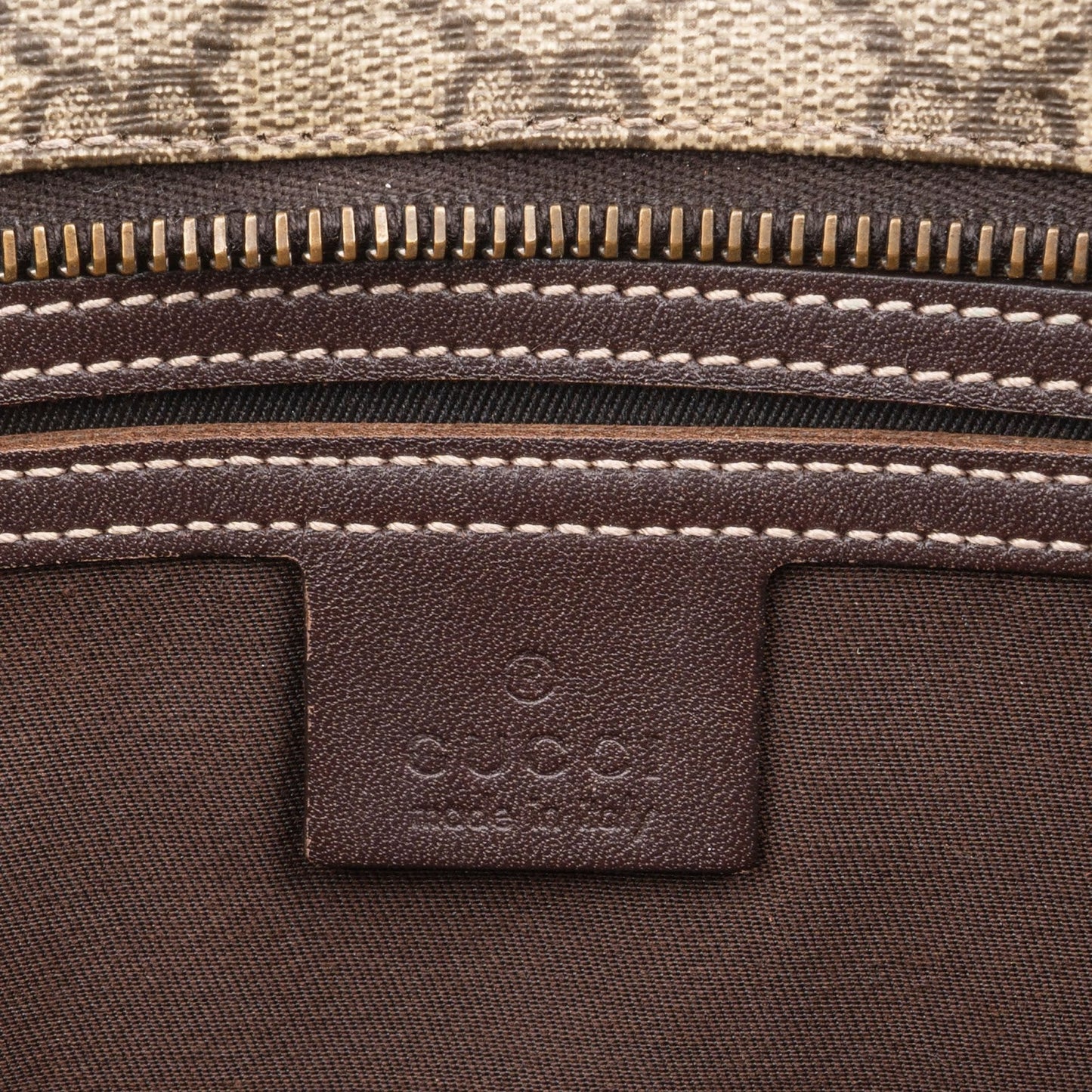 Gucci Monogram GG Supreme Tote Handbag