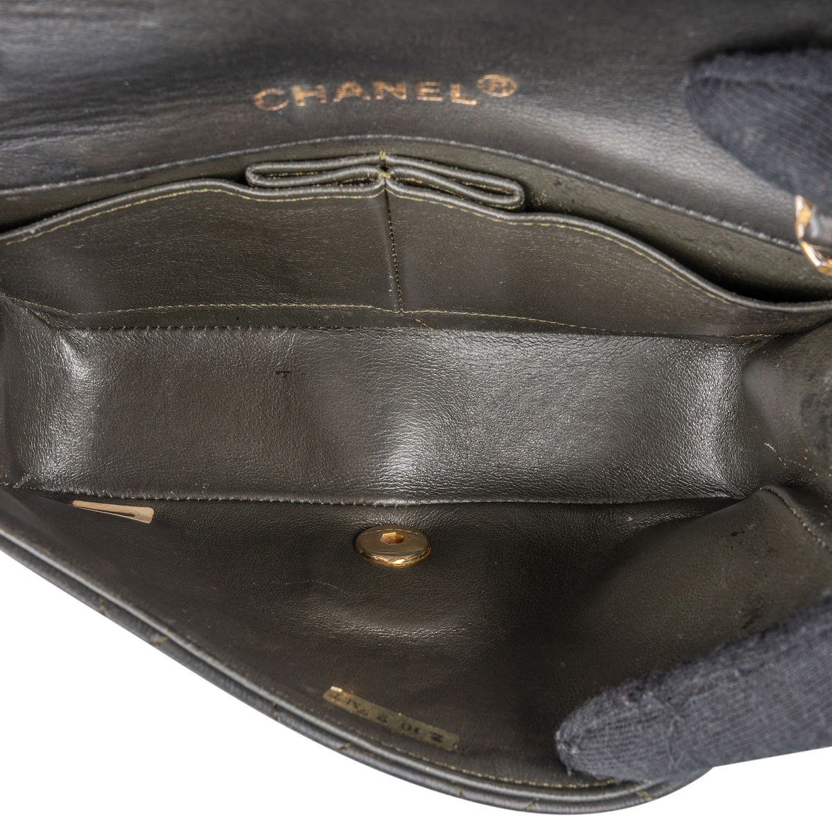 Chanel Quilted Lambskin Small 24K Gold Single Flap Crossbody Bag