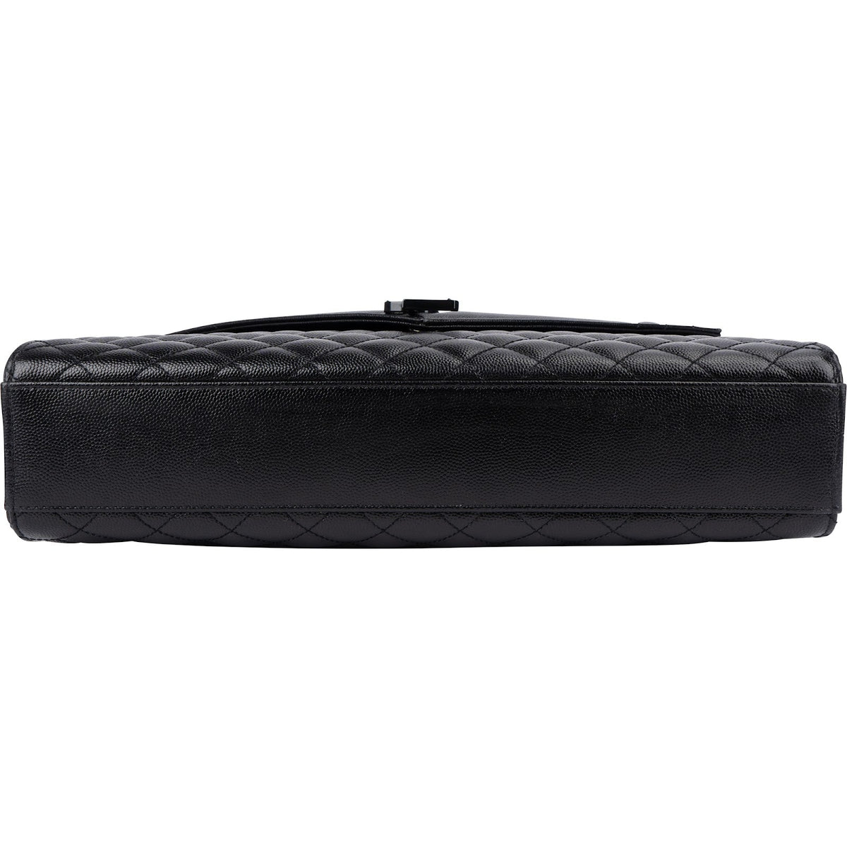 Saint Laurent Grain De Poudre Leather Large Envelope Crossbody Bag