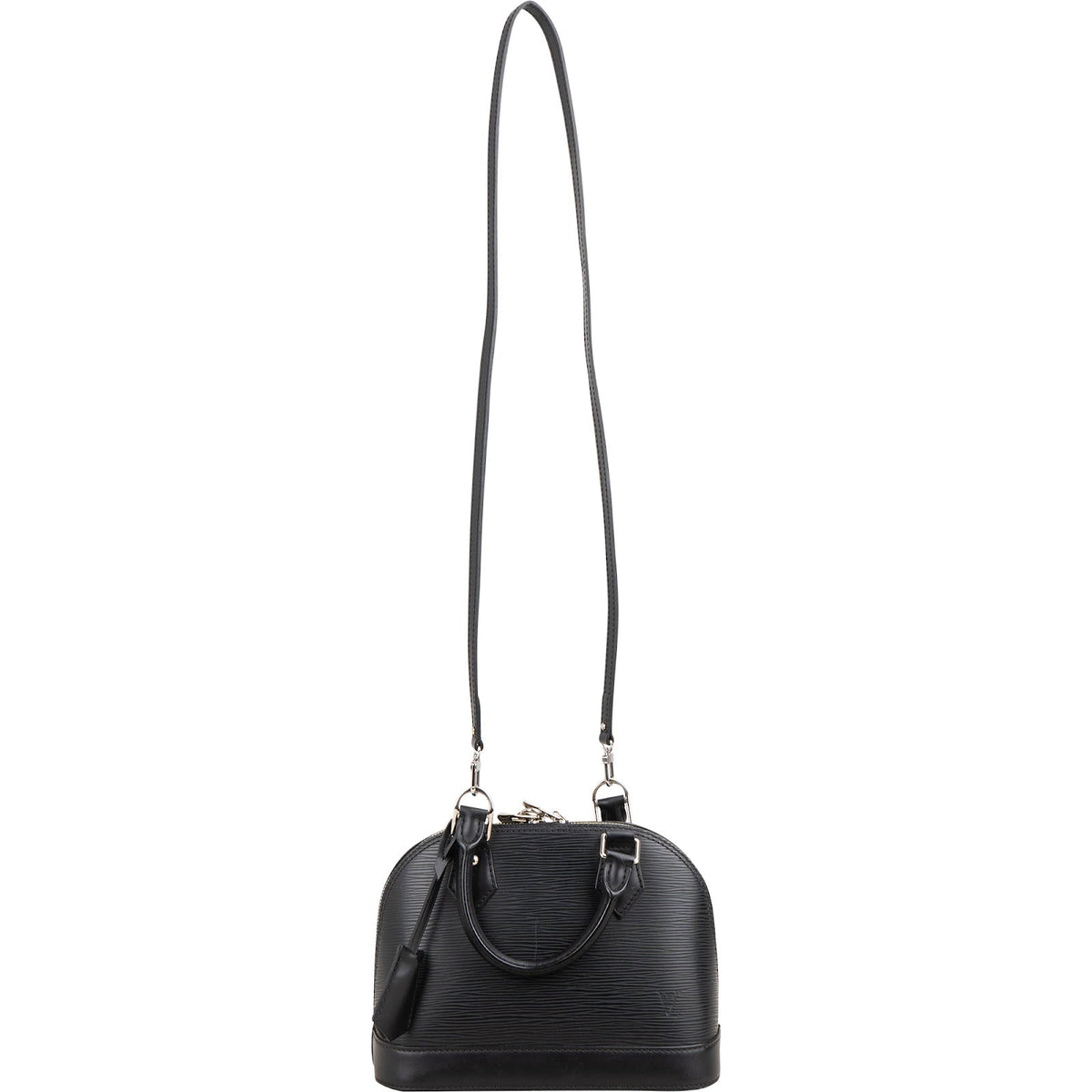 Louis Vuitton Noir Epi Leather Alma BB Handbag