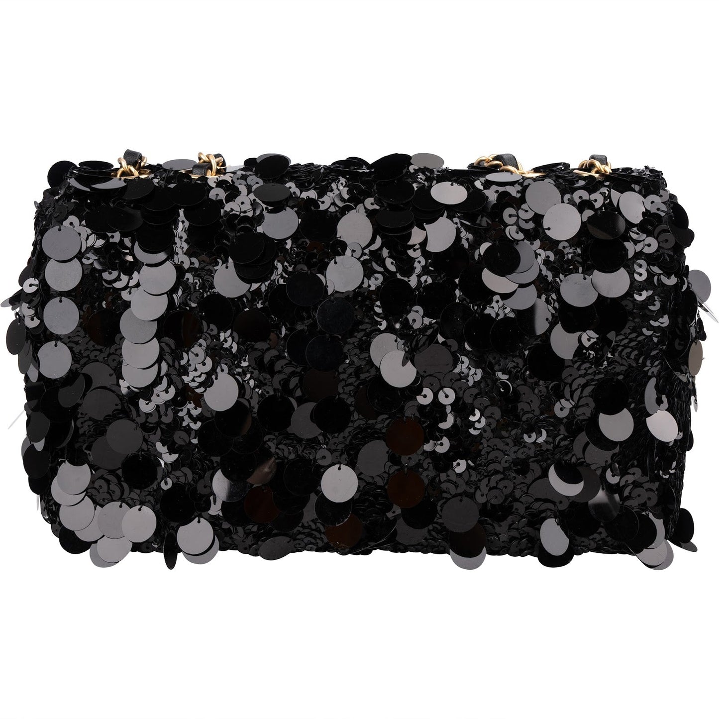 Chanel Limited Sequin Classic Medium Single Flap Crossbody Bag