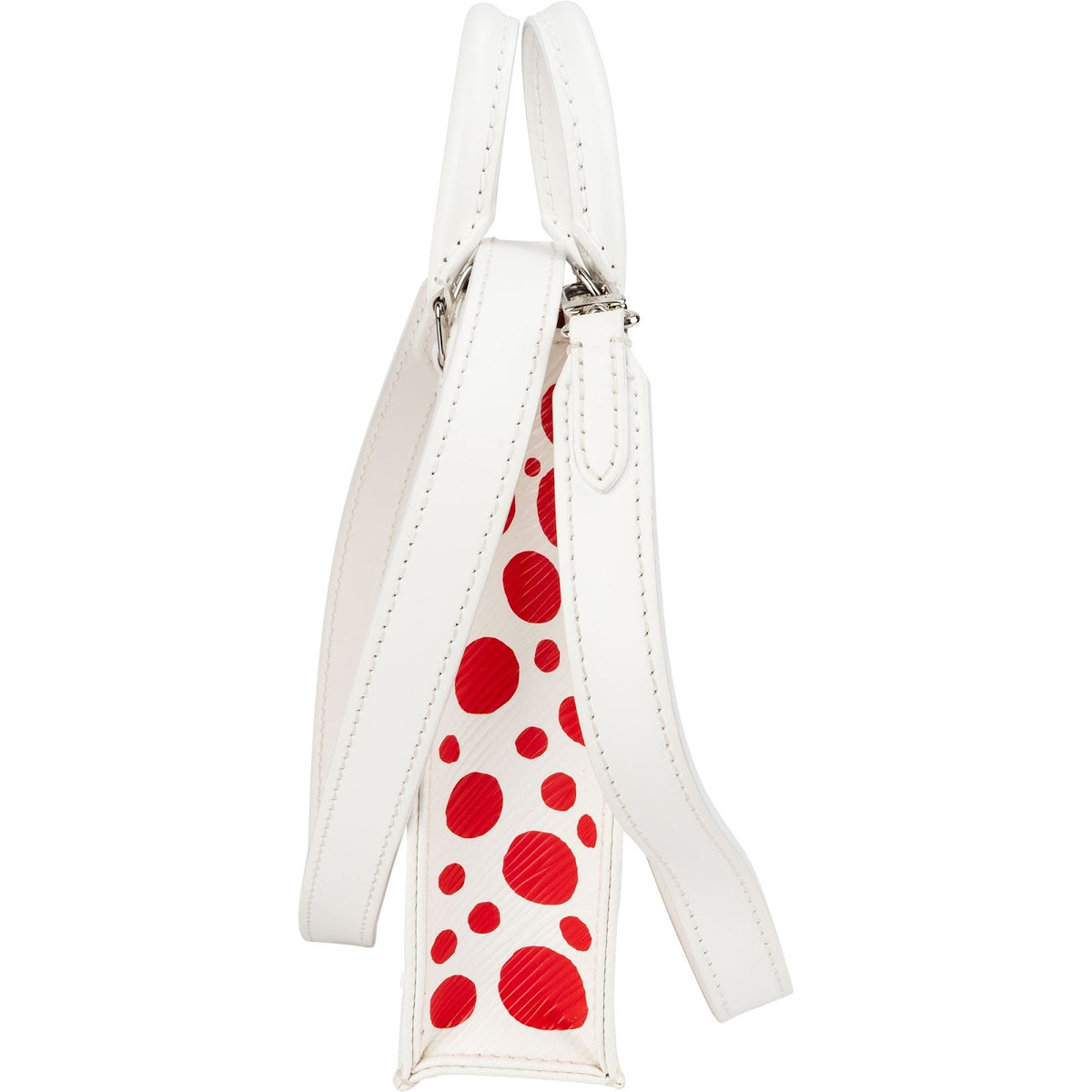 Louis Vuitton Epi Leather x Yayoi Kusama Petit Sac Plat Crossbody Handbag