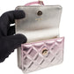 Chanel Quilted Metallic Lambskin Waist Crossbody Bag