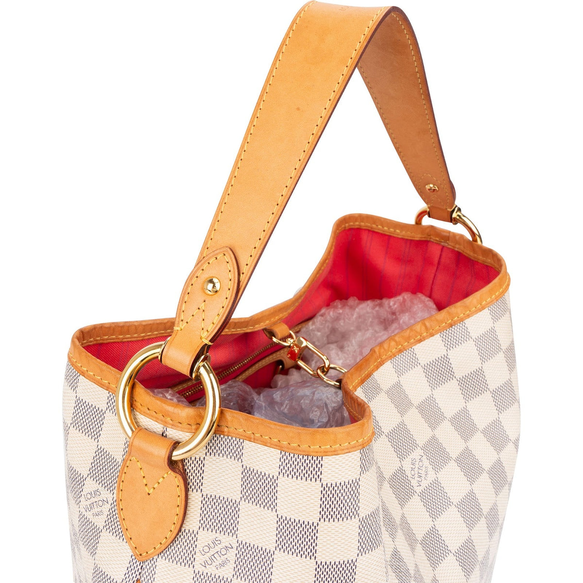 Louis Vuitton Delightful PM NM aus Damier Azur Canvas – Ansicht 3