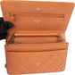 Chanel Quilted Caviar Leather Wallet On Chain Crossbody Bag