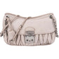 Miu Miu Grey Matelassé Nappa Leather Coffer Crossbody Bag