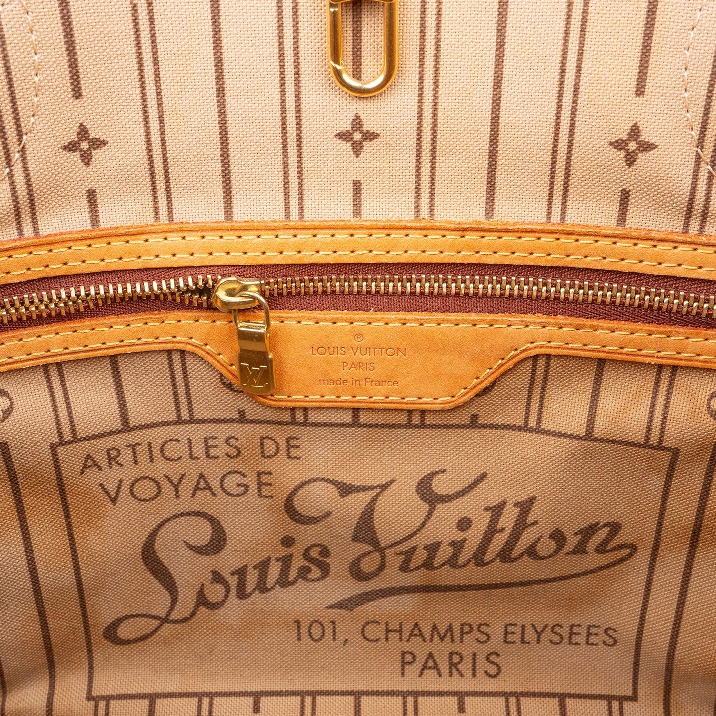 Louis Vuitton Monogram Canvas Neverfull PM Handbag