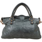 Balenciaga Dark Green Leather Classic City Handbag