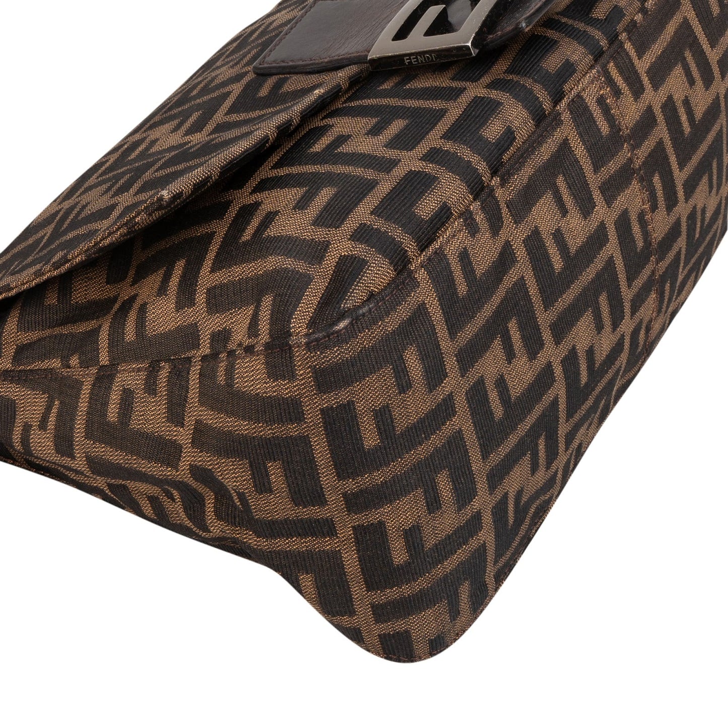 Fendi Monogram FF Mamma Baguette Shoulder Bag