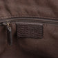 Gucci Monogram GG Crystal Abbey D-Ring Hobo Shoulder Bag