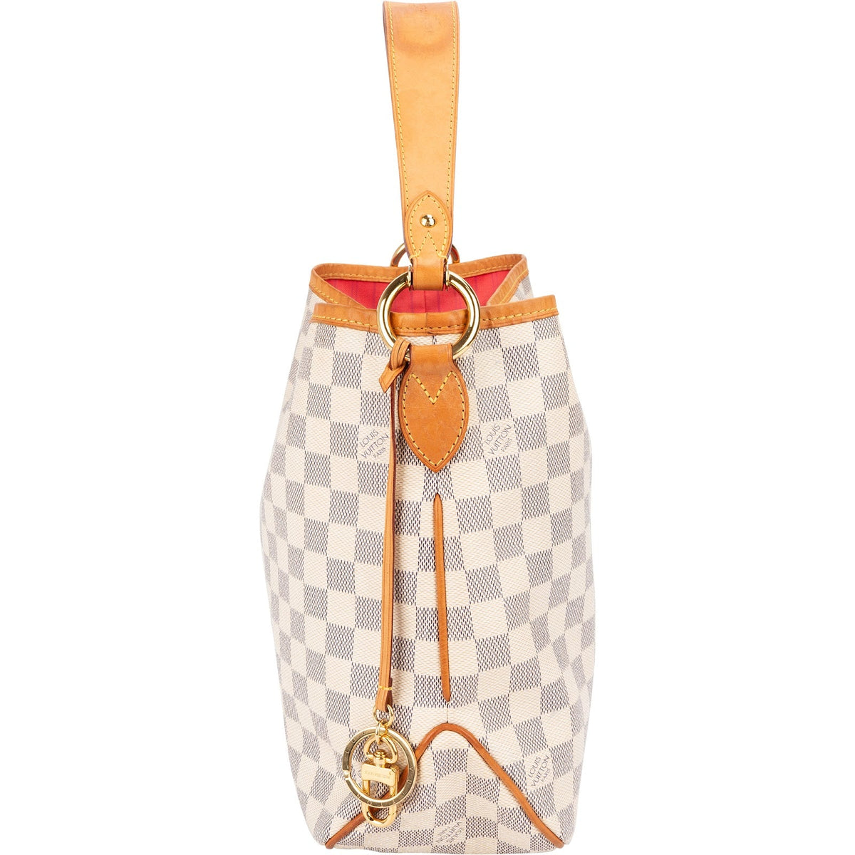 Louis Vuitton Delightful PM NM aus Damier Azur Canvas – Ansicht 6