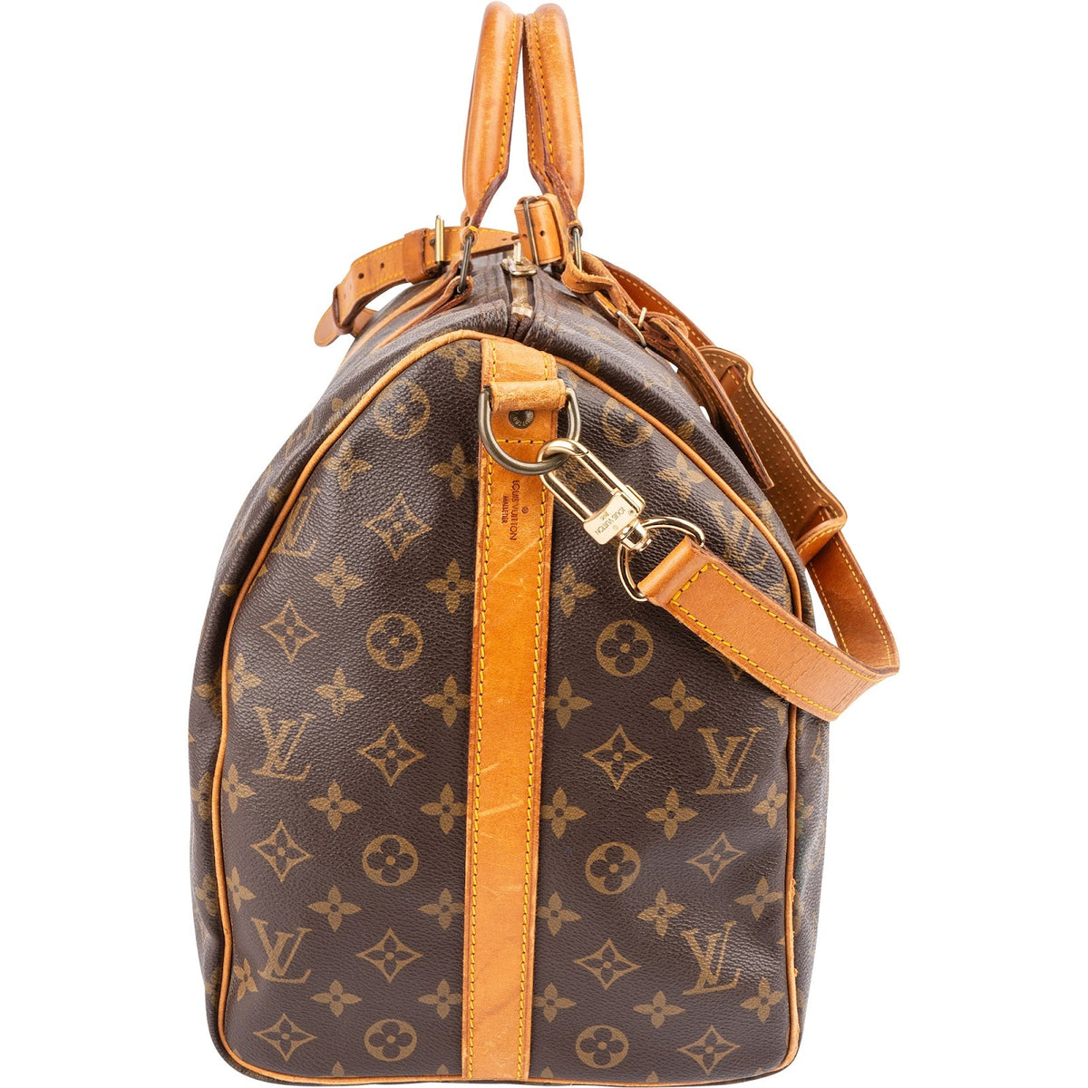 Louis Vuitton Monogram Canvas Keepall 50 Bandoulière Travel Bag