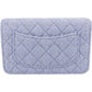 Chanel Quilted Tweed Wallet on Chain Crossbody Bag