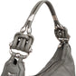 Gucci Pebbled Leather Horsebit Hobo Shoulder Bag